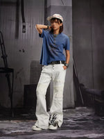 Distressed Graphic Print Short-Sleeve T-Shirt 4