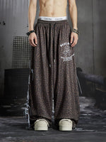 Leopard Print Wide Leg Pants 1