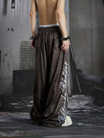 Leopard Print Wide Leg Pants 5
