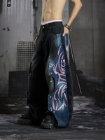 Distressed Wide Leg Jeans 2