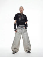 Distressed Print Slim Fit T-Shirt 4