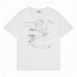 6239648742520,6230939263170,6230939263171, Distressed Print Slim Fit T-Shirt