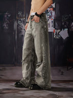 Distressed Wide Leg Jeans 5