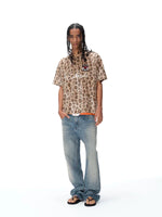 Leopard Print Casual Loose Fit T-Shirt 5