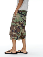 ,6230331407802,6230331407803,6230331407804,6230331407805, Loose-Fit Camouflage Leopard Print Pants