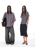 Striped Embroidered Short-Sleeve Polo Shirt 1