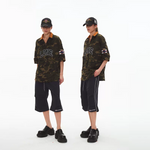 6060234272760,6060234272761,6060234272762,6060234272763, Camouflage Embroidered Short-Sleeve T-Shirt