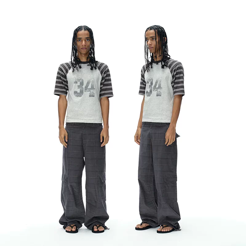 6060210076833,6060210076834,6060210076835,6060210076836, Plaid Corduroy Cargo Pants