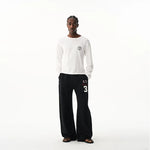 6021912552556,6021912552557,6021912552558,6021912552559, Loose Fit Sporty Embroidered Sweatpants