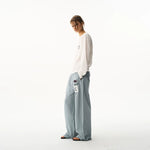 6021912552564,6021912552565,6021912552566,6021912552567, Loose Fit Sporty Embroidered Sweatpants