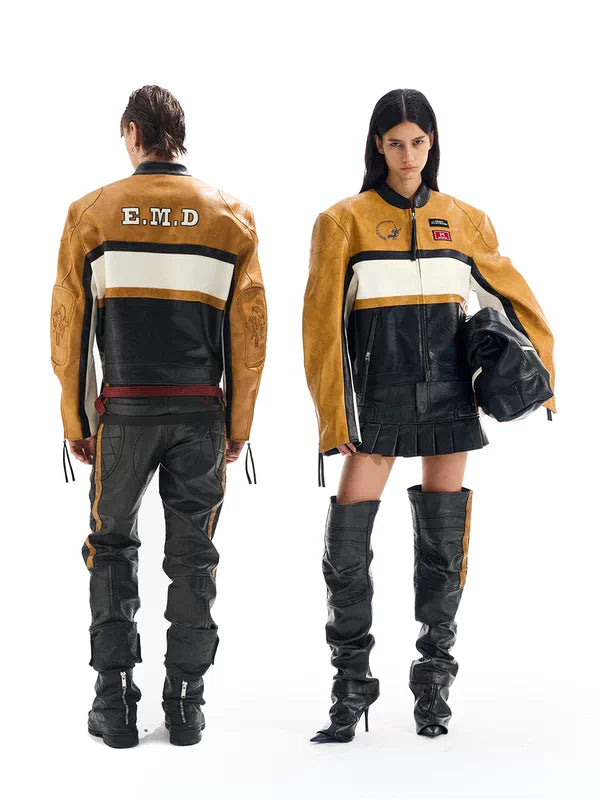 Detachable Cotton Motorcycle Jacket 1