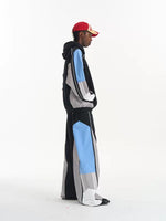 Colorblock Embroidered Loose-Fit Sport Jacket 4