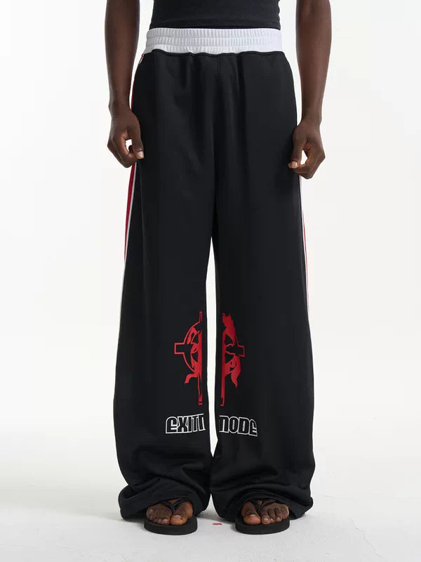 Loose Casual Printed Pants 1