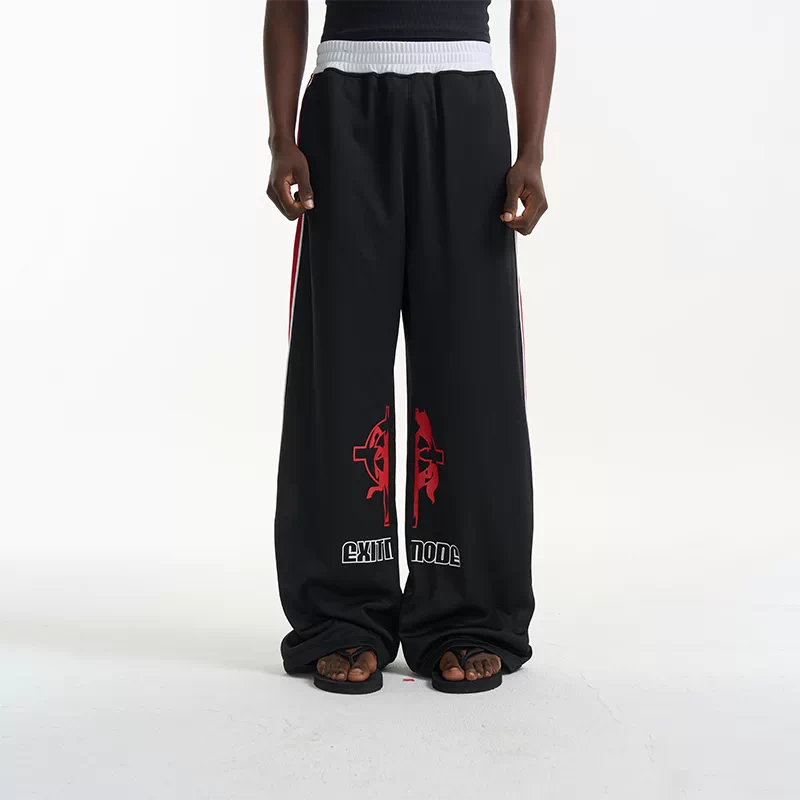 6159756422745,6159756422746,6159756422747,6159756422748, Loose Casual Printed Pants