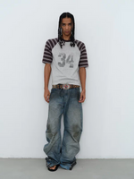 Dial Horse Buckle Leather Pants Belt 4