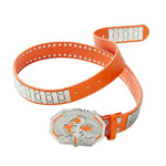 6050587344579,6050587344578, Dial Horse Buckle Leather Pants Belt
