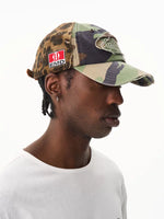 Distressed Camouflage Duckbill Baseball Cap 2