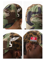 Distressed Camouflage Duckbill Baseball Cap 5