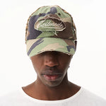 6047050393981, Distressed Camouflage Duckbill Baseball Cap