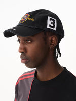 Distressed Embroidered Baseball Cap 2