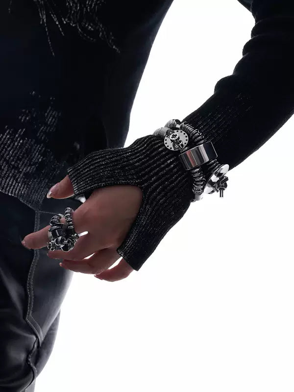 Handmade Futuristic Index Finger Ring 3