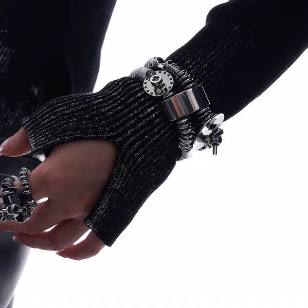 5807791402750, Handmade Futuristic Index Finger Ring