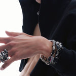5807791402751, Handmade Futuristic Index Finger Ring