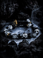 Natural Obsidian Beaded Bracelet 1