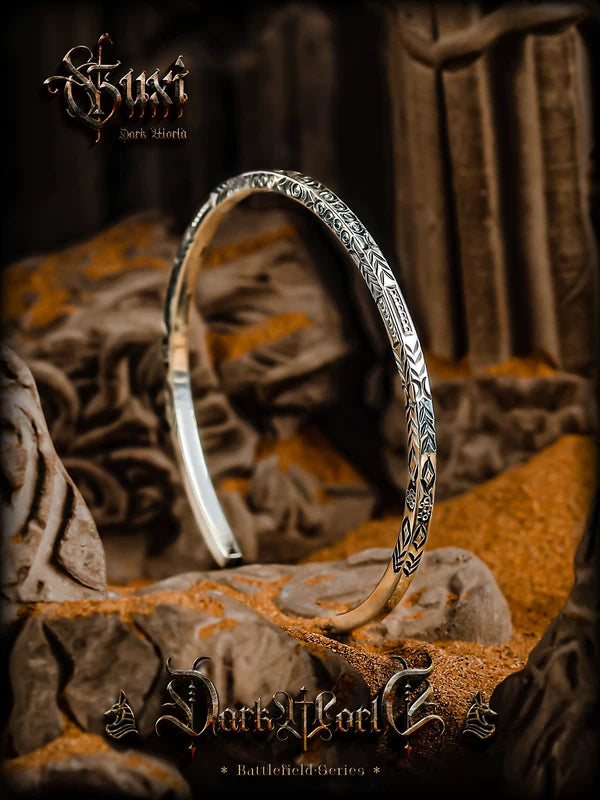 Sterling Silver Open Bangle Bracele 2
