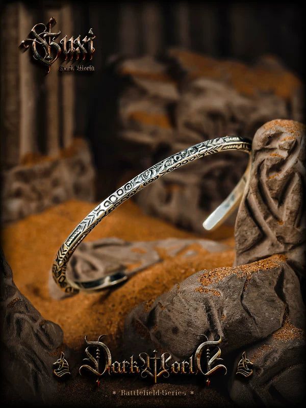 Sterling Silver Open Bangle Bracele 3
