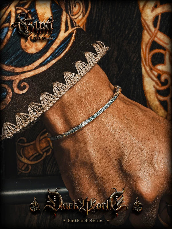 Sterling Silver Open Bangle Bracele 5