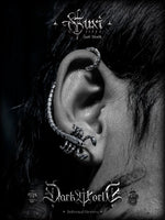 925 Sterling Silver Scorpion Stud Earrings 4