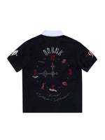 Embroidered Short-Sleeve Polo Shirt 2