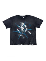 ,6094231256647,6094231256648,6094231256649, Distressed Graphic Print T-Shirt