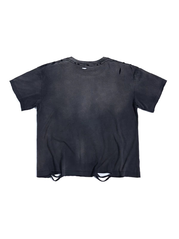 Distressed Graphic Print T-Shirt 2