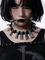Wasteland Punk Clavicle Necklace 1
