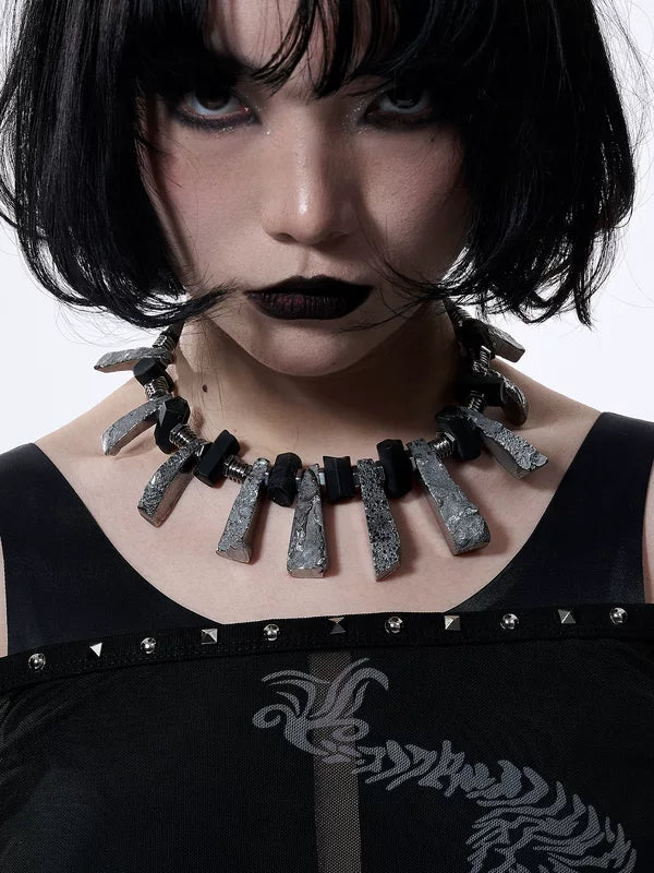 Wasteland Punk Clavicle Necklace 1