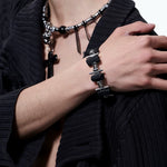 5639772596990, Wasteland Punk Clavicle Necklace