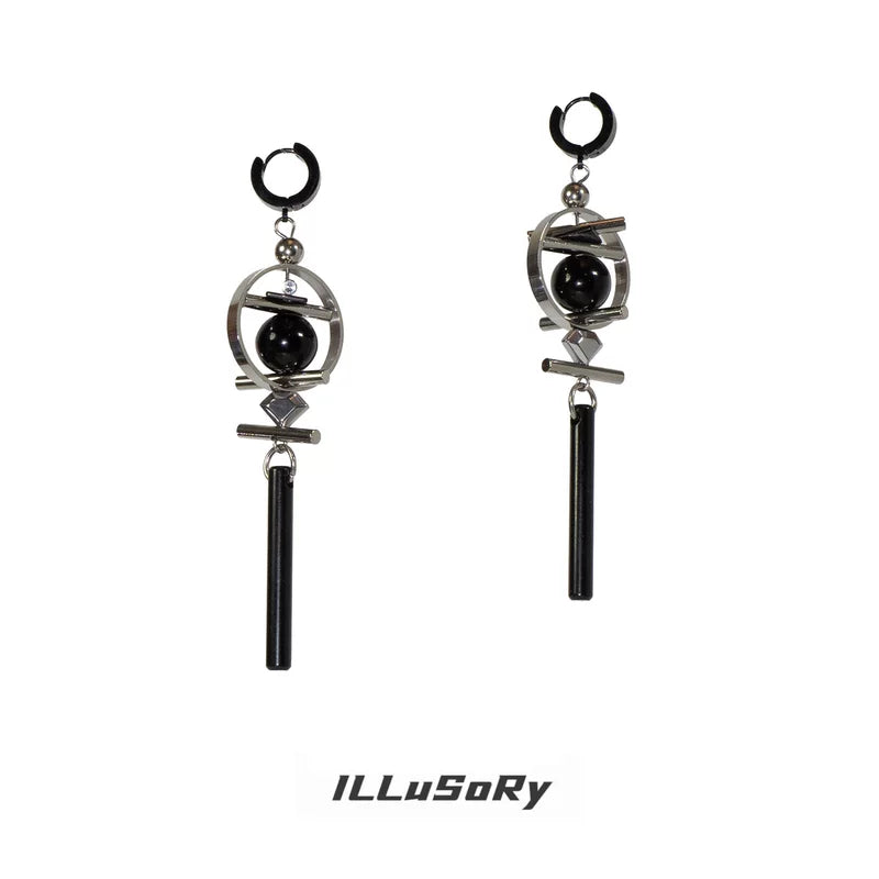 Punk Mech Drop Earrings 3
