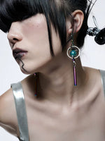 Deconstructed Punk Drop Earrings 1