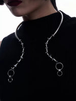 Punk Choker Sweater Chain Necklace 2