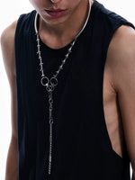 Punk Choker Sweater Chain Necklace 3