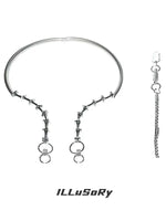 Punk Choker Sweater Chain Necklace 5