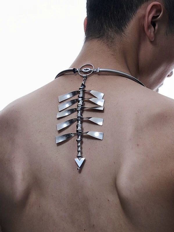 Punk Spine Necklace 2