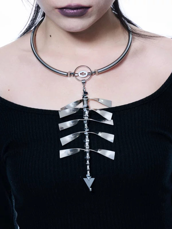 Punk Spine Necklace 4
