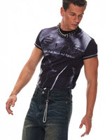 Graphic Print Short Sleeve T-Shirt 3