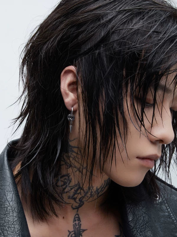 Punk Star Hoop Earrings 3