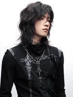 Gothic Cross Pendant Necklace 1