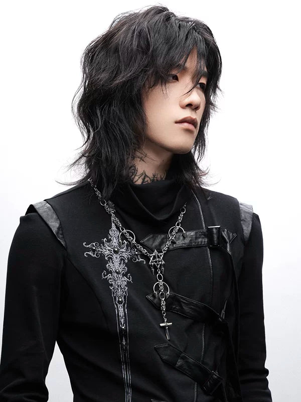 Gothic Cross Pendant Necklace 1