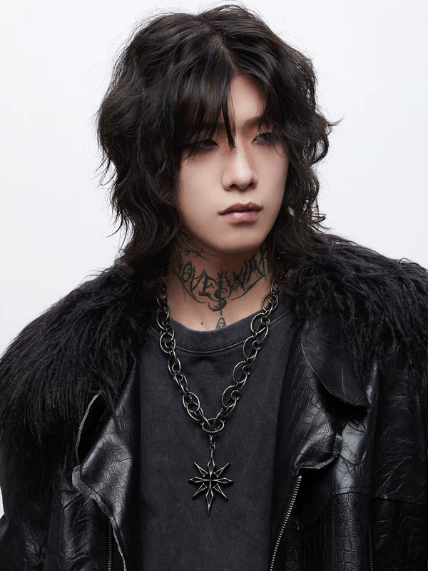 Punk Cross Pendant Necklace 2